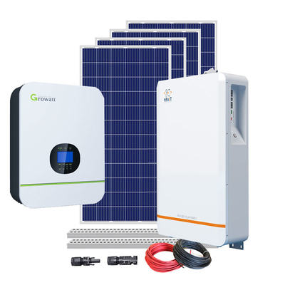 9Kwh सोलर ऑफ ग्रिड सिस्टम 51.2V 176Ah ऑफ ग्रिड पावर सिस्टम