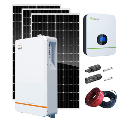 48V सौर विद्युत प्रणाली 5Kwh घरेलू सौर पैनल प्रणाली UN38.3