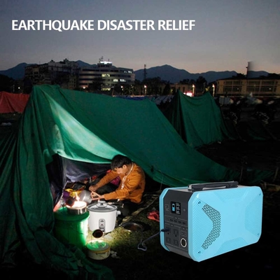 220V सौर पोर्टेबल सिस्टम कैम्पिंग 720Wh बिजली की आपूर्ति 720W लिथियम बैटरी