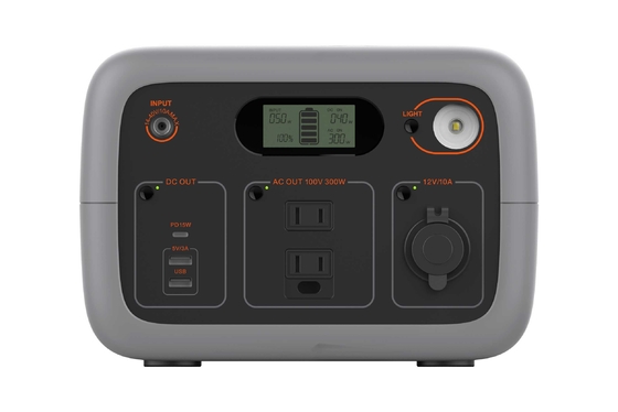300W 25V लिथियम कैम्पिंग बैटरी पैक / 300Wh पोर्टेबल सौर ऊर्जा प्रणाली