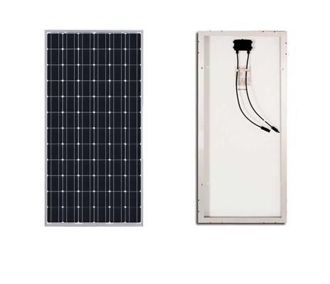 36 सेल 180w मोनो सेल सोलर पैनल 17.85V 20% सेल क्षमता