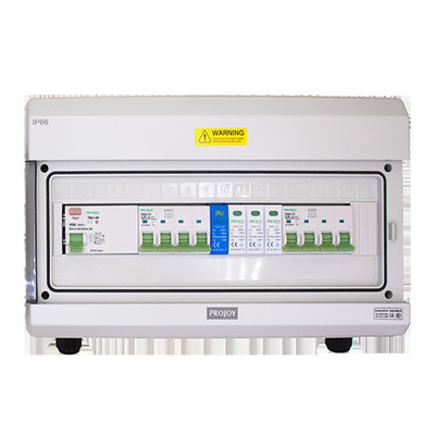 PROJOY 1000V 32A DC स्ट्रिंग कॉम्बिनर बॉक्स सोलर PV स्ट्रिंग बॉक्स
