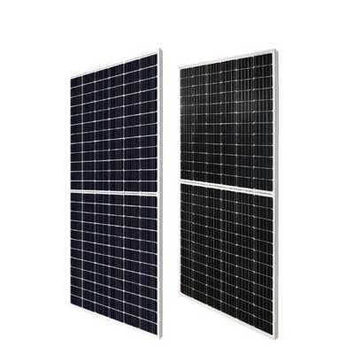 48.3V 10.02A 1000w उच्च आउटपुट सौर पैनल द्वि-चेहरे मोनो हाफ कट