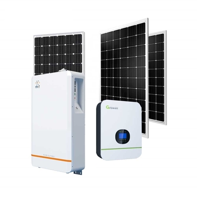 10kw आवासीय सौर बैटरी भंडारण 240Ah सौर पैनल रूफ माउंटिंग सिस्टम