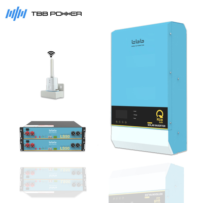 TBB RIIO सीरीज ऑफ ग्रिड पावर चार्ज हाइब्रिड इन्वर्टर 24V 48V 2KW 3KW 4KW 5KW 6KW