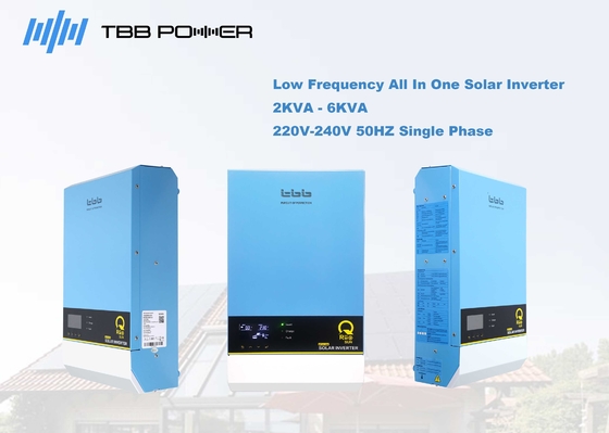 घर के लिए पूर्ण बैकअप सिस्टम 4KW 220VAC एसी से डीसी से एसी इन्वर्टर चार्जर