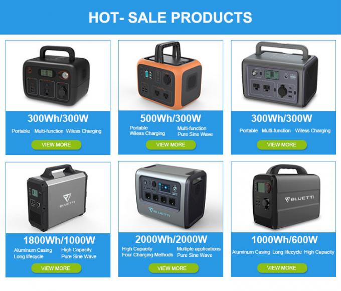 मिनी 300W लिथियम कैम्पिंग बैटरी पैक 220V Lifepo4 लिथियम बैटरी 0